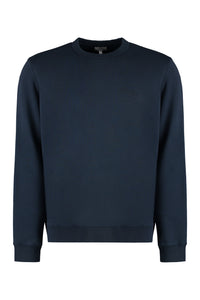 Cotton crew-neck sweatshirt